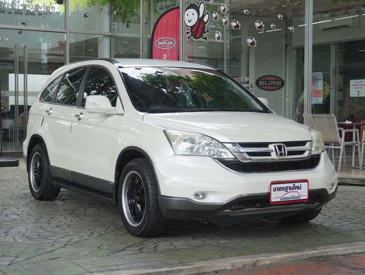 Honda CR-V 2011 2.0 E 4WD Sedan เบนซิน ไม่ติดแก๊ส เกียร์อัตโนมัติ ขาว