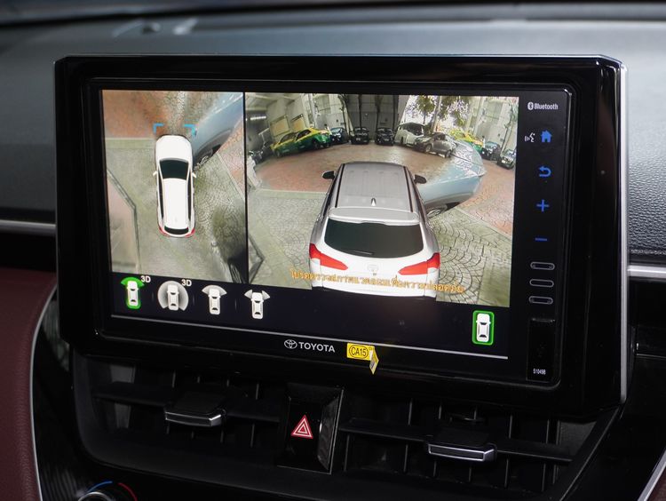 Toyota Corolla Cross 2021 1.8 Hybrid Premium Safety Sedan ไฮบริด ไม่ติดแก๊ส เกียร์อัตโนมัติ เทา รูปที่ 4