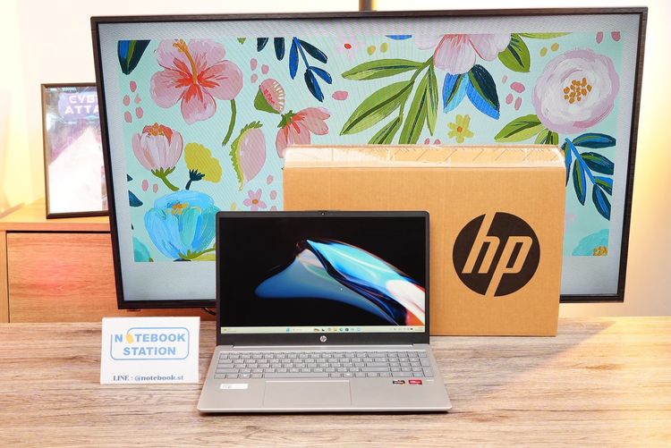 อื่นๆ วินโดว์ 16 กิกะไบต์ ใช่ HP 15s Ryzen7-5825U Ram16 SSD512 จอ15.6 FHD IPS สเปคดี ทำงานเก่ง เครื่องบางเบา ครบกล่องพร้อมประกันศูนย์ เพียง 13,490.-