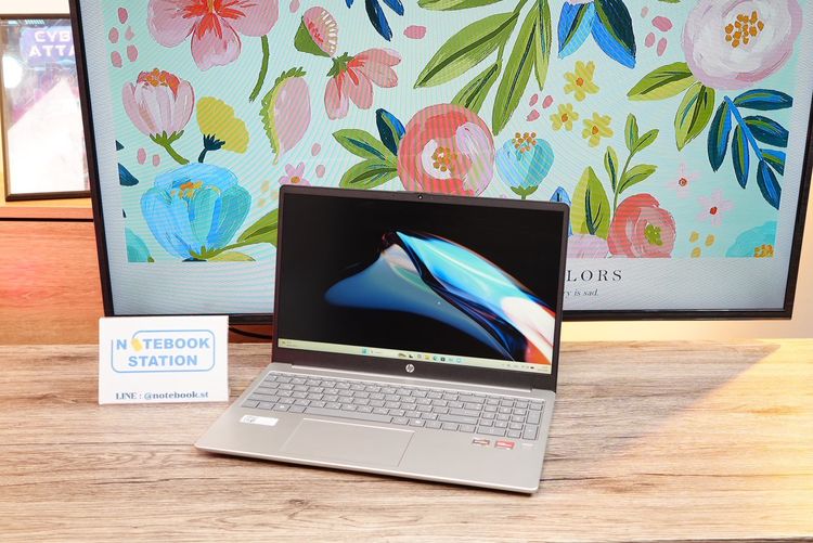 HP 15s Ryzen7-5825U Ram16 SSD512 จอ15.6 FHD IPS สเปคดี ทำงานเก่ง เครื่องบางเบา ครบกล่องพร้อมประกันศูนย์ เพียง 13,490.- รูปที่ 3