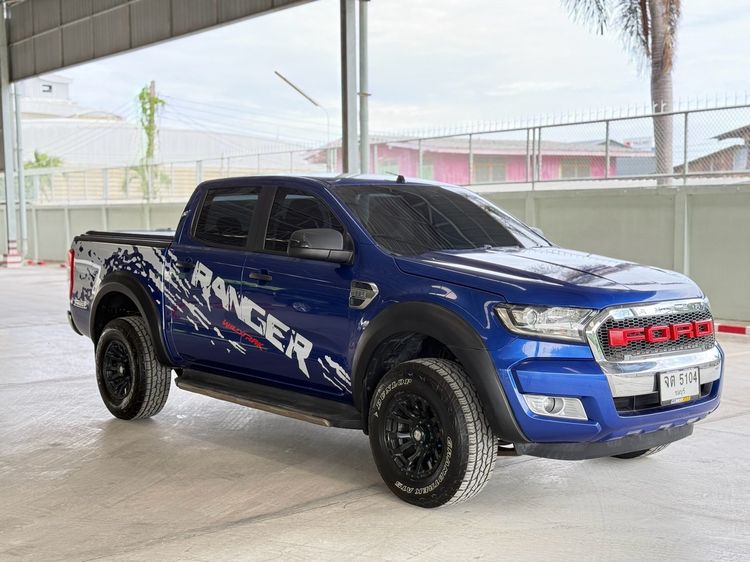 Ford Ranger 2016 2.2 XLT Pickup ดีเซล ไม่ติดแก๊ส เกียร์อัตโนมัติ น้ำเงิน รูปที่ 4