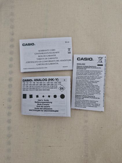 นาฬิกาข้อมือ Casio รูปที่ 6
