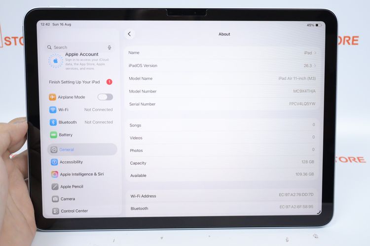 iPad Air M3 11" 128GB WiFi  รูปที่ 2