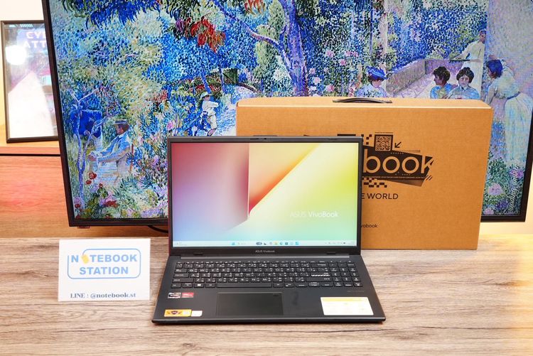 Asus Vivobook Go 15 Ryzen5-7520U Ram16 SSD512 จอ15.6 FHD IPS 