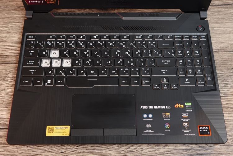 Asus TUF Gaming A15 Ryzen7-170 RTX3050(4GB) RAM16 SSD512GB จอ15.6นิ้ว FHD 144Hz รูปที่ 5