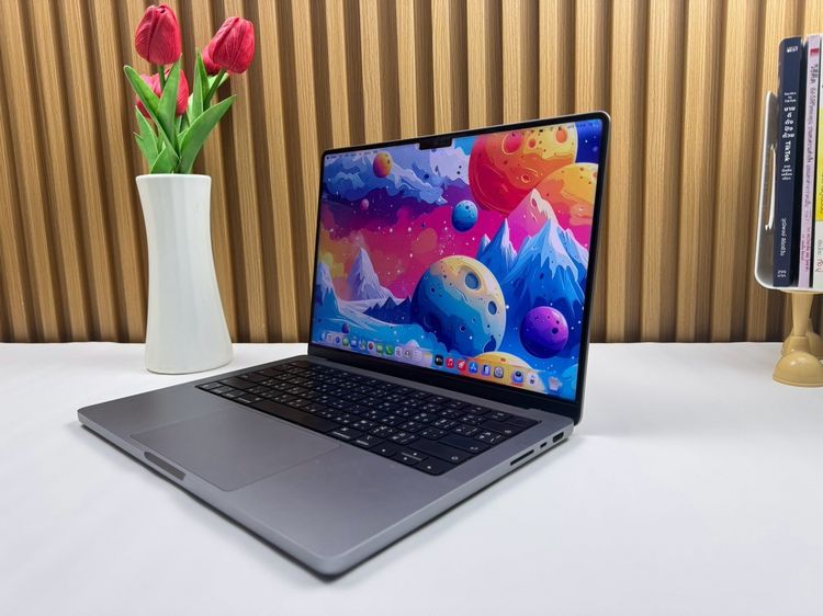 MacBook Pro 14-inch M1 Pro 2021 Ram16GB SSD512GB Space gray CPU10-core,GPU16-core • 61335 รูปที่ 2