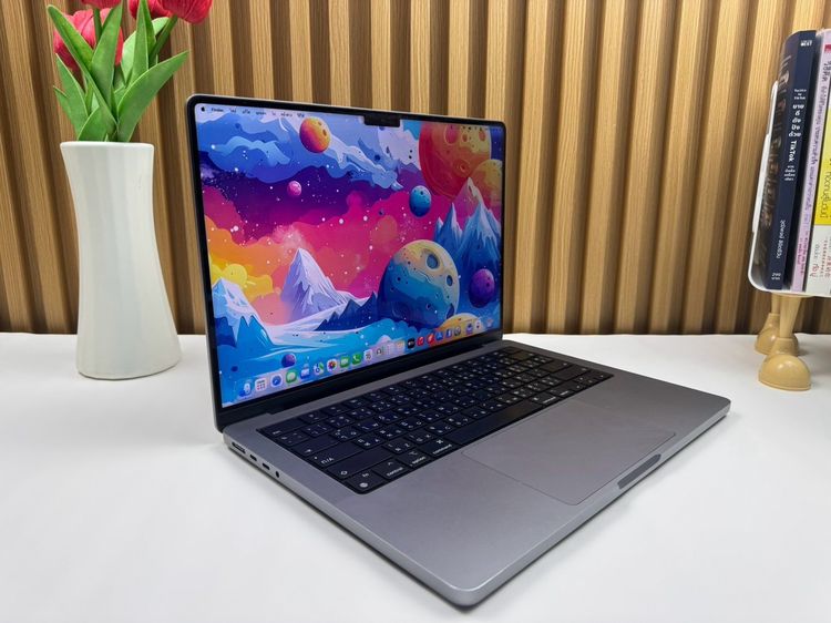 MacBook Pro 14-inch M1 Pro 2021 Ram16GB SSD512GB Space gray CPU10-core,GPU16-core • 61335 รูปที่ 3