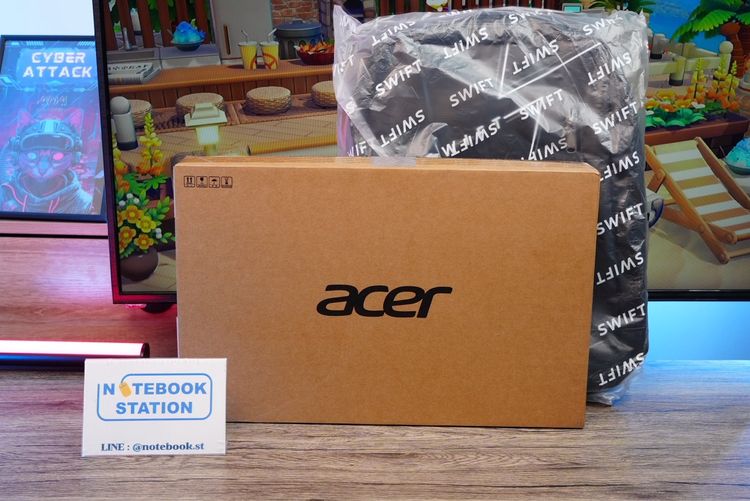 Acer Swift Go 14 AIรุ่นใหม่ IntelCoreUltra5-228V Ram32 SSD1TB จอ14นิ้ว OLED WUXGA รูปที่ 13