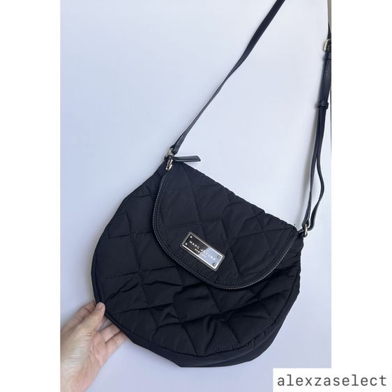 ไนล่อน ไม่ระบุ [Used] Marc Jacobs Quilted Nylon Crossbody Bag สีดำ