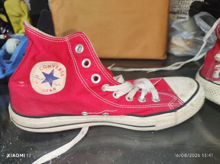 รองเท้า Converse แท้ รุ่นChuck Taylor All Star High (สีแดง) รหัสสินค้า(Style Code):M9621 รูปที่ 8