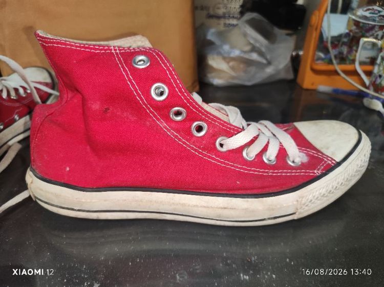 รองเท้า Converse แท้ รุ่นChuck Taylor All Star High (สีแดง) รหัสสินค้า(Style Code):M9621 รูปที่ 4