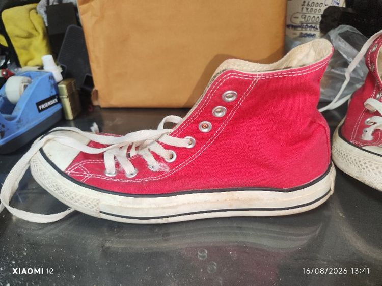 รองเท้า Converse แท้ รุ่นChuck Taylor All Star High (สีแดง) รหัสสินค้า(Style Code):M9621 รูปที่ 9