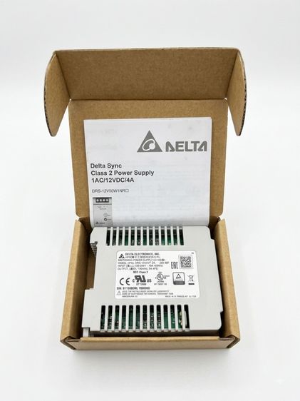 Delta DIN Rail Switching Power Supply 12V 4A (DRS-12V50W1NR) รูปที่ 5
