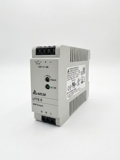 Delta DIN Rail Switching Power Supply 12V 4A (DRS-12V50W1NR)