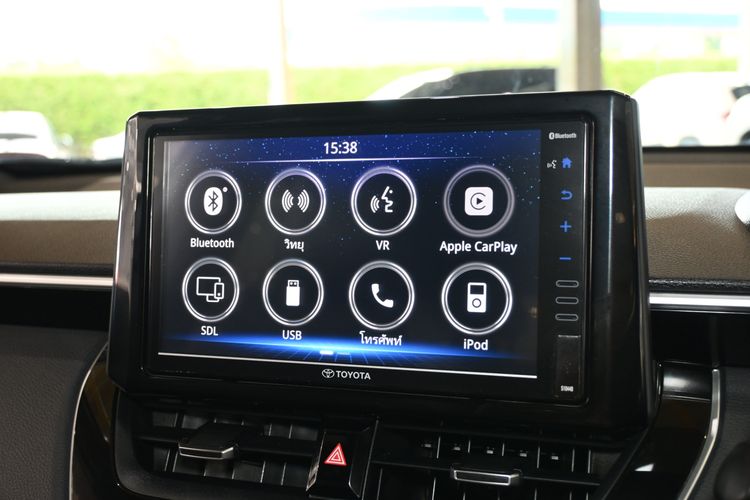 Toyota Corolla Cross 2021 1.8 Hybrid Smart Sedan ไฮบริด ไม่ติดแก๊ส เกียร์อัตโนมัติ เทา รูปที่ 4