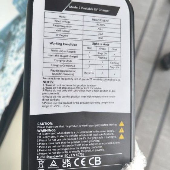 EV / Wall Charger อีวี ชาร์จเจอร์ 3.5/7/11/22Kw รูปที่ 7