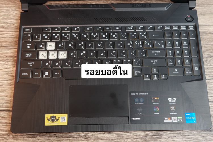 Asus TUF Gaming F15 i5-11400H RTX3050(4GB) Ram16 SSD512 จอ15.6 FHD 144Hz รูปที่ 11
