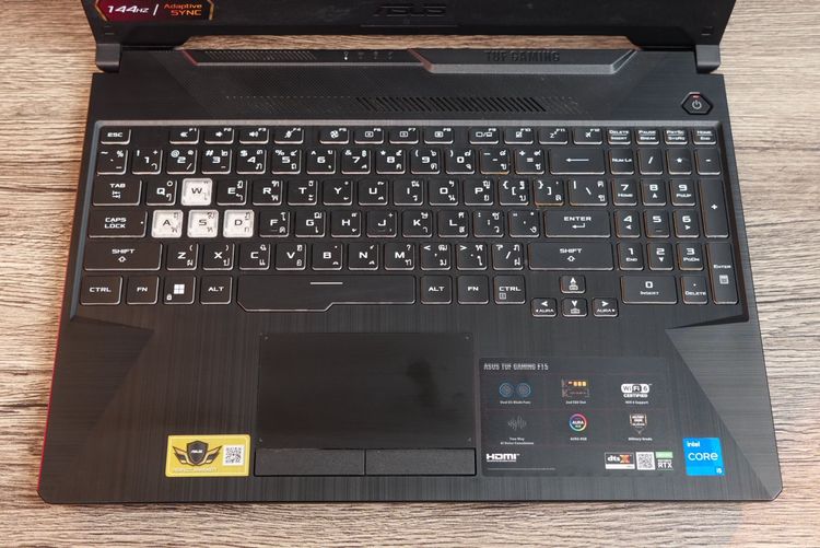 Asus TUF Gaming F15 i5-11400H RTX3050(4GB) Ram16 SSD512 จอ15.6 FHD 144Hz รูปที่ 5