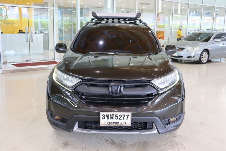 Honda CR-V 2017 2.4 EL 4WD Sedan เบนซิน ไม่ติดแก๊ส เกียร์อัตโนมัติ เขียว