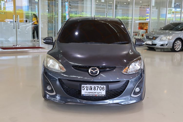 Mazda Mazda 2 2011 1.5 Elegance Spirit Sedan เบนซิน ไม่ติดแก๊ส เกียร์อัตโนมัติ เทา รูปที่ 4
