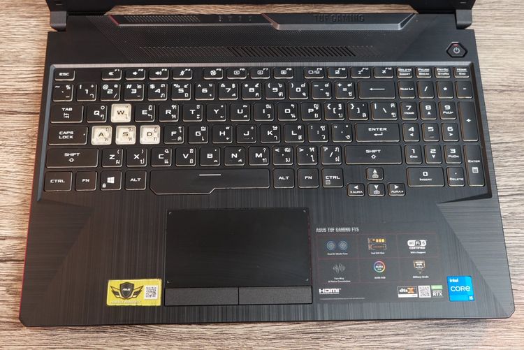 Asus TUF Gaming F15 i5-11400H RTX-3050Ti(4GB) Ram8 SSD512 จอ15.6 144Hz รูปที่ 5