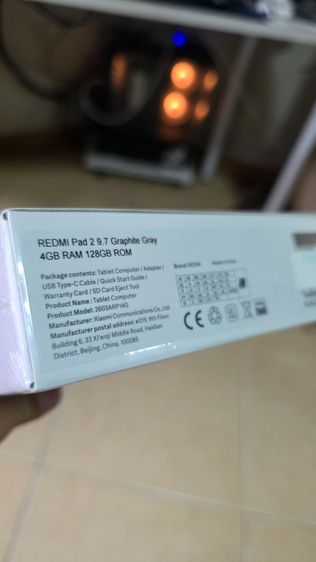 REDMI Pad 2 9.7 WiFi 4-128GB ของใหม่ไม่แกะซีล เพียง 2,000 บาท รูปที่ 3