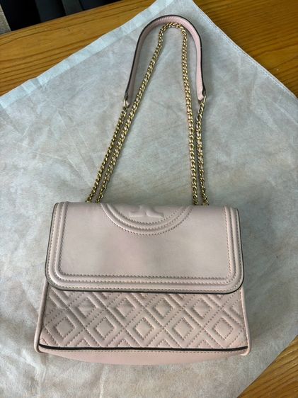 Tory Burch หนัง PU หญิง ชมพู tory