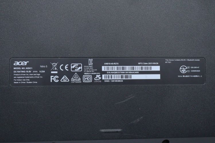ACER NITRO Ryzen 7 5800H.RTX3060 RAM16.512GB รูปที่ 14
