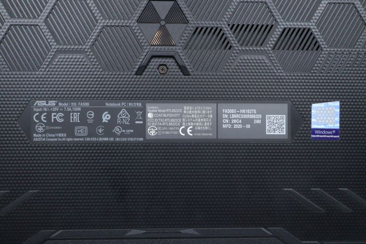 ASUS TUF GAMING A15 RYZEN 5 4600H.GTX1650TI RAM16.512GB  รูปที่ 15