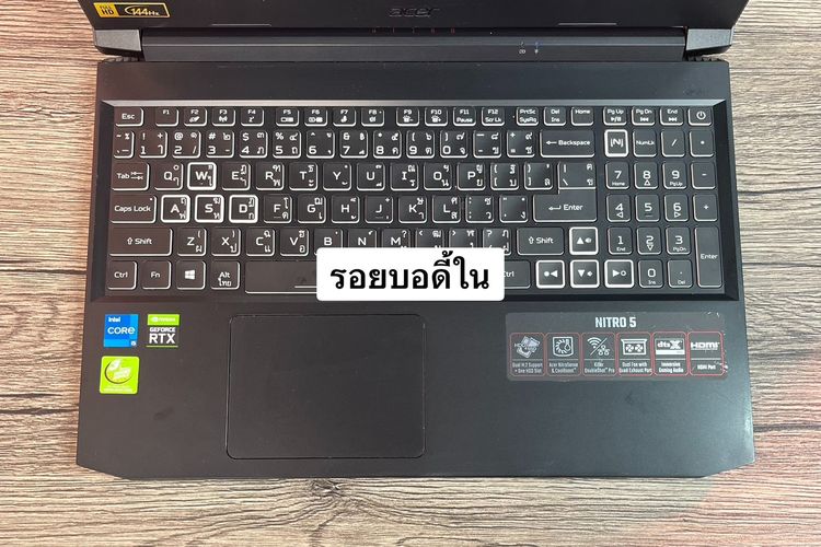 Acer Nitro 5 i5-11400H RTX3050(4GB) Ram32 SSD512GB จอ15.6 FHD 144Hz รูปที่ 11