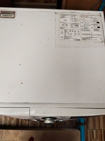เครื่องซักผ้าฝาหน้า LG Inverter Direct Drive รุ่นนี้เป็นแบบ Washer+Dryer (ซักและอบแห้งในตัว 2in1) ความจุซัก 9 กิโลกรัม รูปที่ 7
