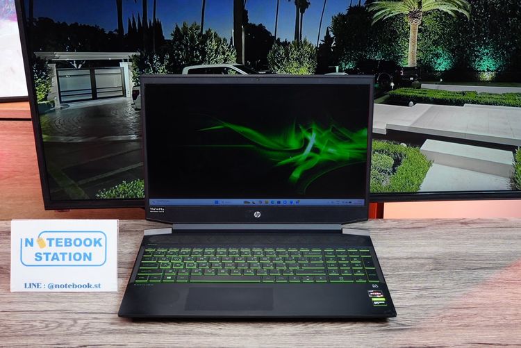 Hp Pavilion Gaming 15 Ryzen5-3550H Ram24 GTX1650(4GB) จอ15.6 FHD IPS 144Hz รูปที่ 2