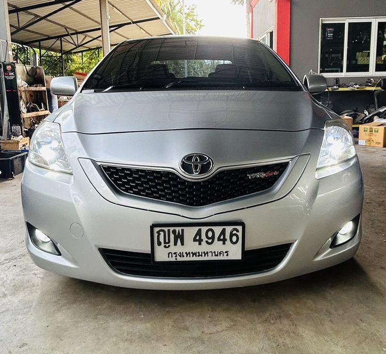 Toyota Vios 2009 1.5 E Ivory Sedan เบนซิน ไม่ติดแก๊ส เกียร์อัตโนมัติ บรอนซ์เงิน