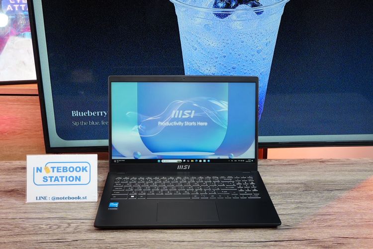 รุ่นอื่น ๆ วินโดว์ 8 กิกะไบต์ ไม่ใช่ MSI Modern 15 i3-1115G4 Ram8 SSD512 จอ15.6 FHD