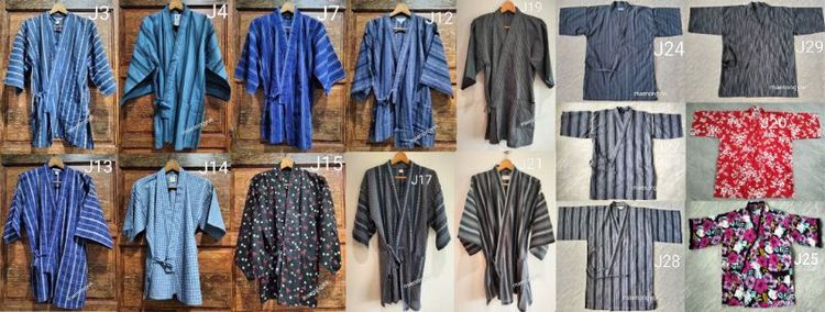 เสื้อยูกาตะ&จิมเบอิเด็กและผู้ใหญ่ สินค้ามือสองสภาพใหม่