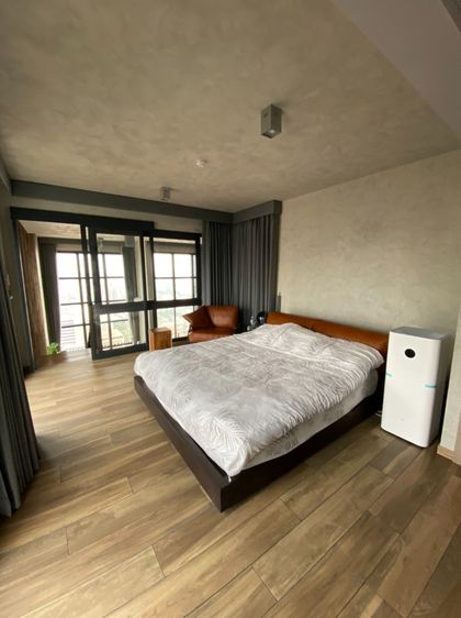 ตกแต่งครบ ให้เช่า The Lofts Asoke  เจ้าของปล่อยเอง  รับ Short Term  Long Term  รูปที่ 3