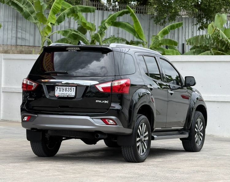 Isuzu MU-X 2017 1.9 Utility-car ดีเซล ไม่ติดแก๊ส เกียร์อัตโนมัติ ดำ รูปที่ 4