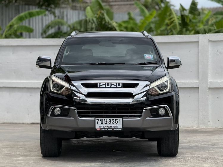 Isuzu MU-X 2017 1.9 Utility-car ดีเซล ไม่ติดแก๊ส เกียร์อัตโนมัติ ดำ รูปที่ 2