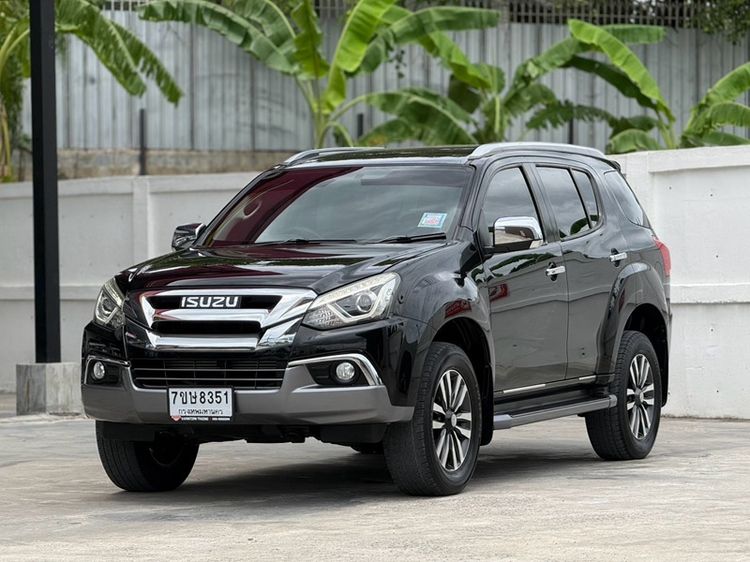 Isuzu MU-X 2017 1.9 Utility-car ดีเซล ไม่ติดแก๊ส เกียร์อัตโนมัติ ดำ รูปที่ 3