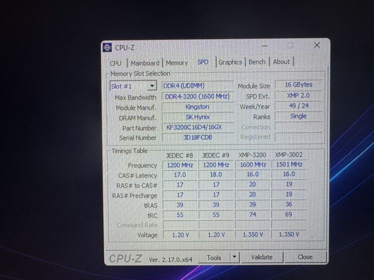 I5 12400F RTX4060 RAM32G BUS3200 รูปที่ 5