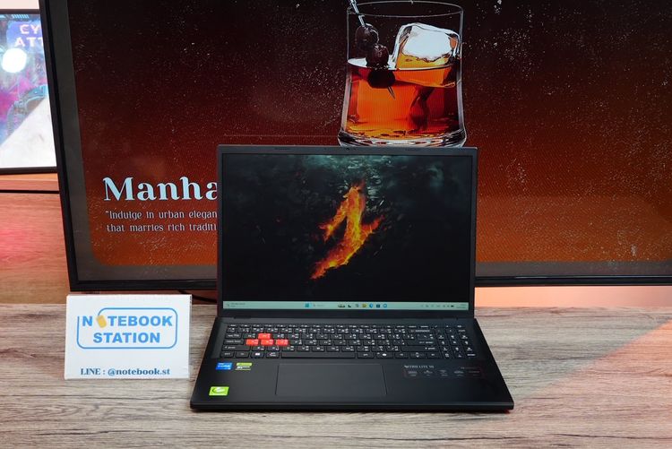 Acer Nitro Lite 16 i5-13420H RTX3050(6GB) Ram16 SSD512 จอ16นิ้ว WUXGA 165Hz