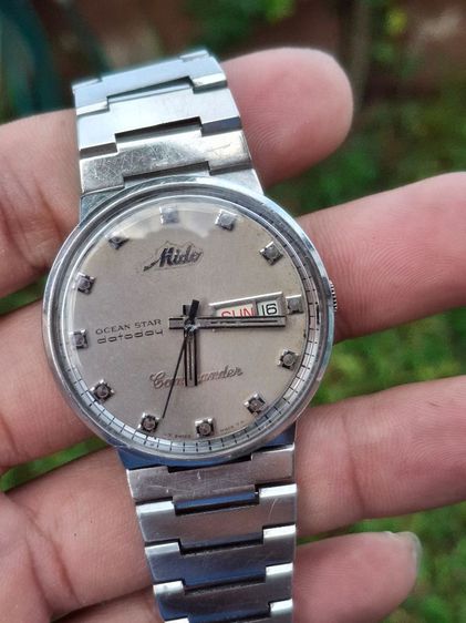เงิน ขายนาฬิกา Mido Commander 8479 แท้มือสอง
