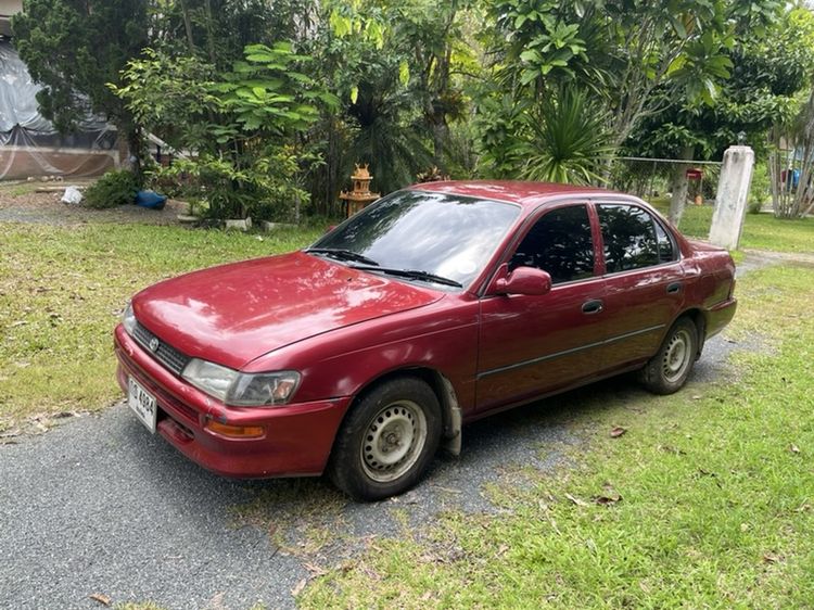 Toyota Corolla 1996 1.3 DXi Sedan เบนซิน ไม่ติดแก๊ส เกียร์ธรรมดา แดง รูปที่ 2