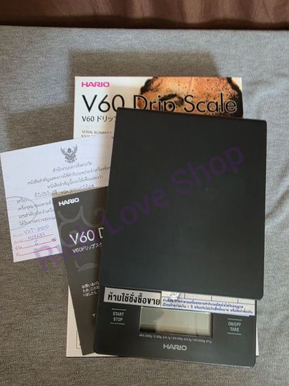ตาชั่งกาแฟ Hario V60 Drip Scale (รุ่น VSTN-2000B) ของแท้ รูปที่ 2