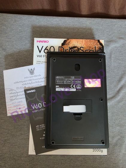 ตาชั่งกาแฟ Hario V60 Drip Scale (รุ่น VSTN-2000B) ของแท้ รูปที่ 3