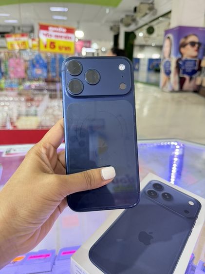 iPhone 256 GB 17pro max 256gb บลู แบต100 มีนา70