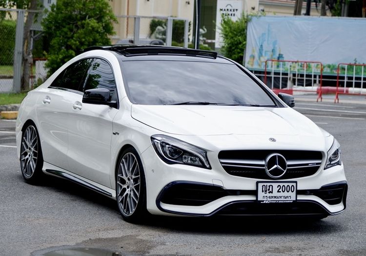 รถ Mercedes-Benz CLA-Class CLA45 สี ขาว