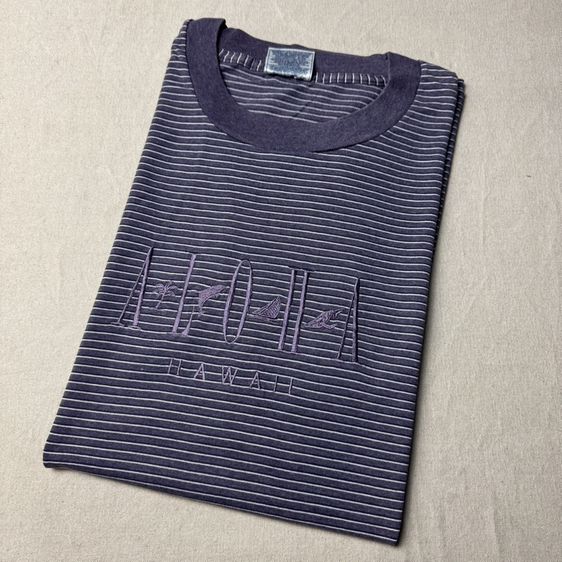 เสื้อยืด Fruit of the Loom งานปัก Aloha 90s Size XL