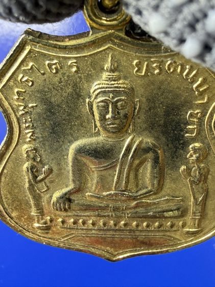 🔥เหรียญอาร์มหลวงพ่อโต (พระพุทธไตรรัตนนายก) สภาพสวย เนื้อทองแดงกะไหล่ทอง วัดพนัญเชิงวรวิหาร จ.อยุธยา ปี 2535 ตอกโค้ดภาษาจีนด้านหลัง รูปที่ 5