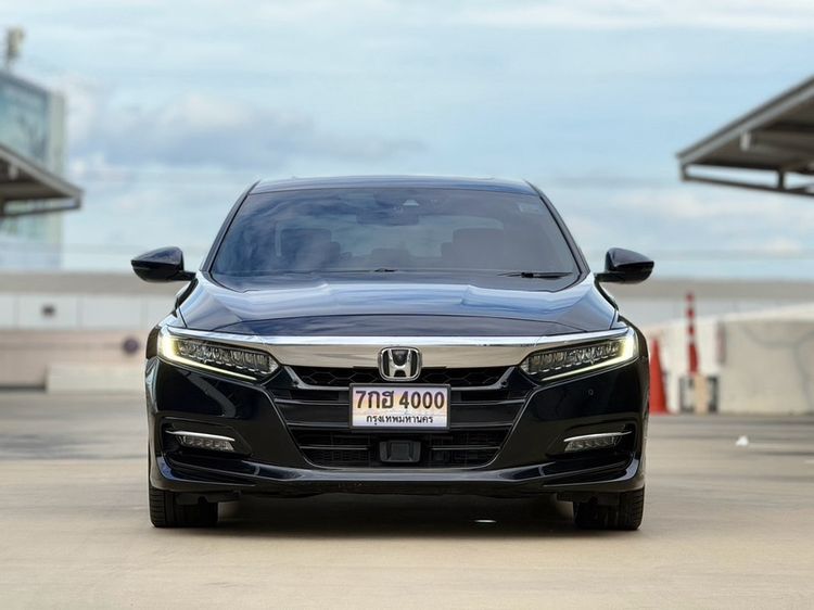 Honda Accord 2020 2.0 Hybrid Tech Sedan เบนซิน ไม่ติดแก๊ส เกียร์อัตโนมัติ ดำ